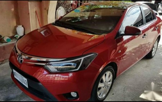 Selling Red Toyota Vios 2016 in Meycauayan-1