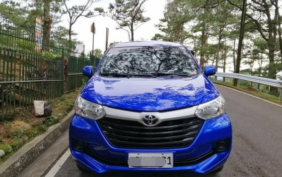 Blue Toyota Avanza 2016 for sale in Manila
