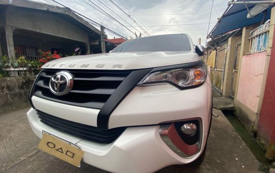 Pearl White Toyota Fortuner 2018 for sale in San Juan-1