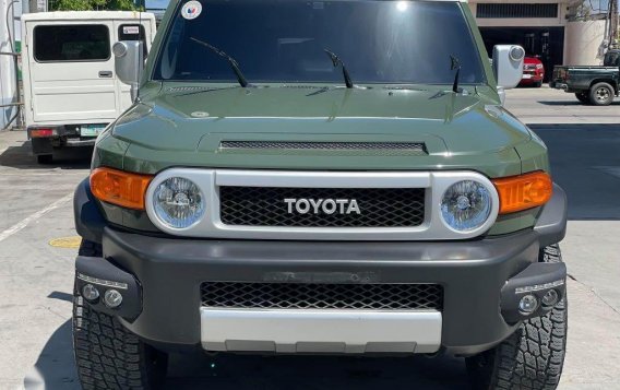 Selling Green Toyota FJ Cruiser 2014 in Doña Remedios Trinidad-1