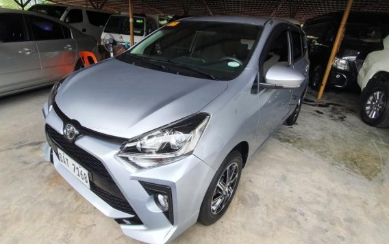 Selling Brightsilver Toyota Wigo 2021 in Pasig-1