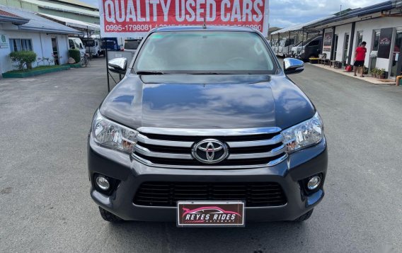 Grayblack Toyota Hilux 2016 for sale in Cainta-1