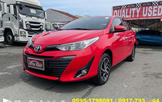 Red Toyota Vios 2018 for sale in Cainta-2