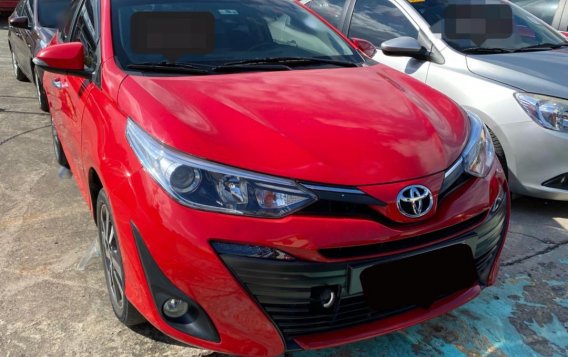 Red Toyota Vios 2019 for sale in Pasig-1