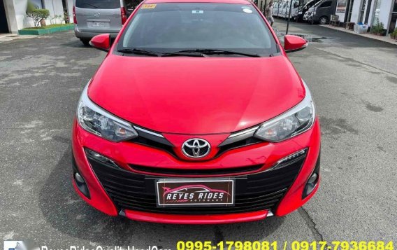 Red Toyota Vios 2018 for sale in Cainta-1