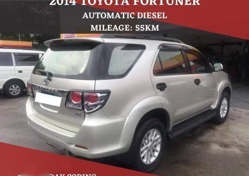 Selling Brightsilver Toyota Fortuner 2014 in Pasig-2