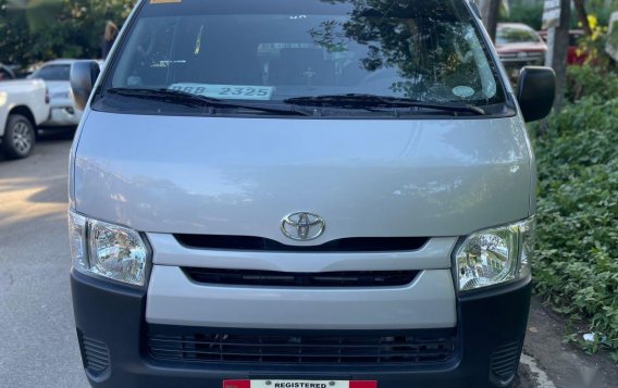 Silver Toyota Hiace 2021 for sale in Quezon