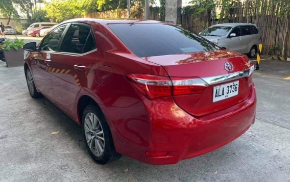 Sell Red 2015 Toyota Altis in Angeles-4