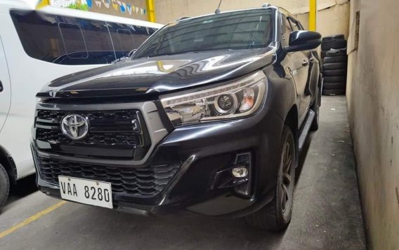 Selling Black Toyota Hilux 2021 in Quezon