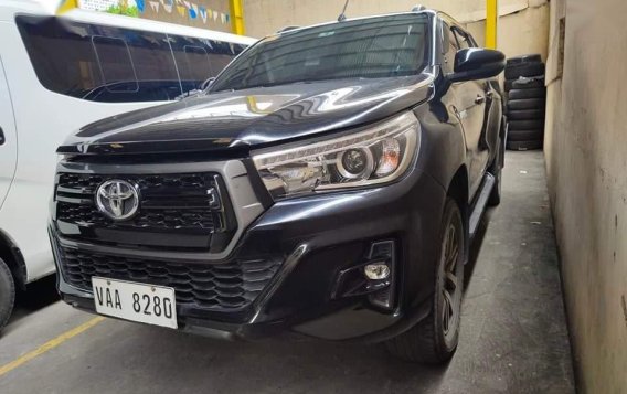 Selling Black Toyota Hilux 2021 in Quezon