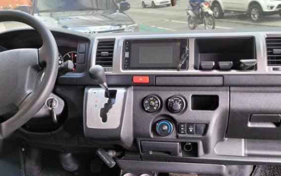 Black Toyota Hiace 2017 for sale in Automatic-4