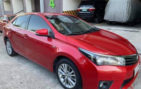 Sell Red 2015 Toyota Altis in Angeles-1