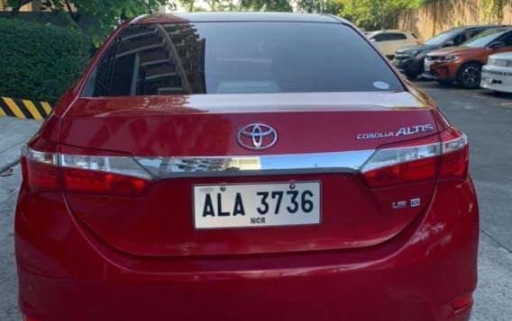 Sell Red 2015 Toyota Altis in Angeles-3