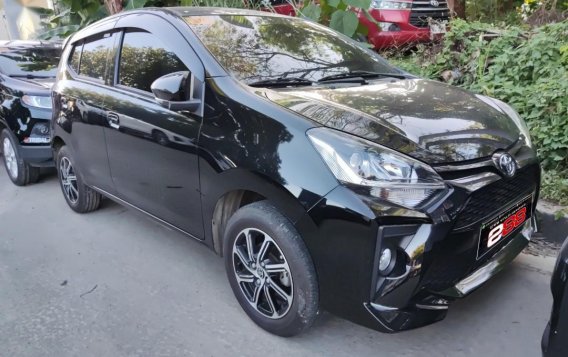 Black Toyota Wigo 2021 for sale in Quezon