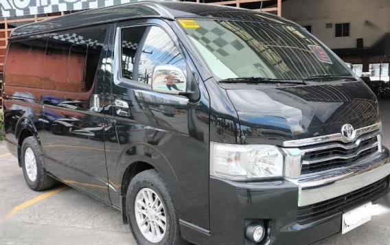 Black Toyota Hiace 2017 for sale in Automatic-7