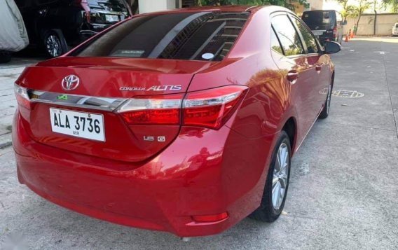 Sell Red 2015 Toyota Altis in Angeles-2