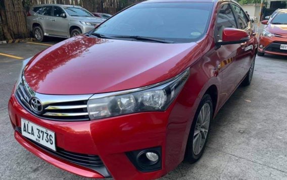 Sell Red 2015 Toyota Altis in Angeles