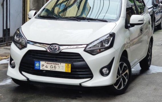 White Toyota Wigo 2020 for sale in Manila-1