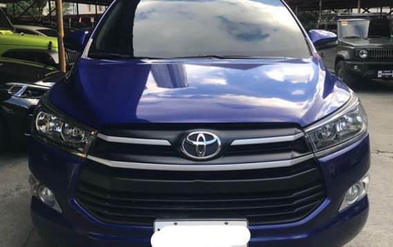 Blue Toyota Innova 2018 for sale in Pasig-1