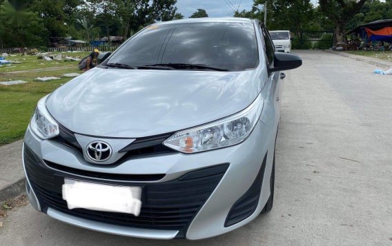 Silver Toyota Vios 2019 for sale in San Fernando-1