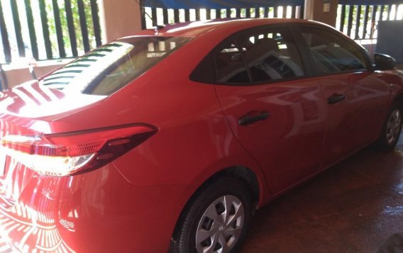 Red Toyota Vios 2018 for sale in Manual-1