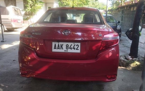 Red Toyota Vios 2014 for sale in Manual-2