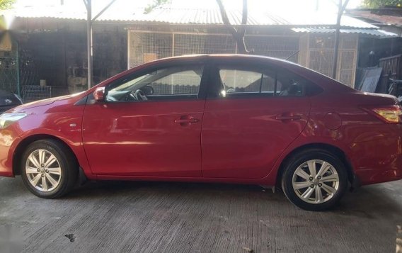 Red Toyota Vios 2014 for sale in Manual-1