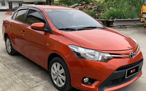 Orange Toyota Vios 2017 for sale in Quezon City-1
