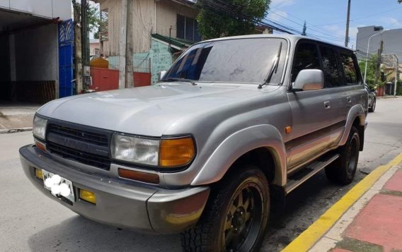 Selling Brightsilver Toyota Land Cruiser 1993 in Quezon