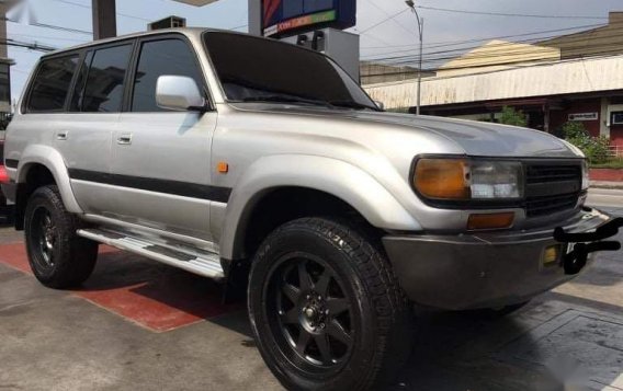Selling Brightsilver Toyota Land Cruiser 1993 in Quezon-3
