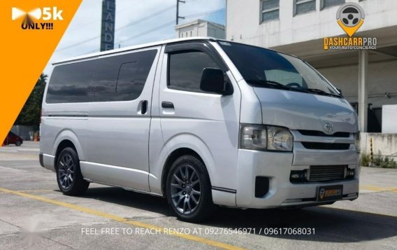Silver Toyota Hiace 2016 for sale in Manual-7