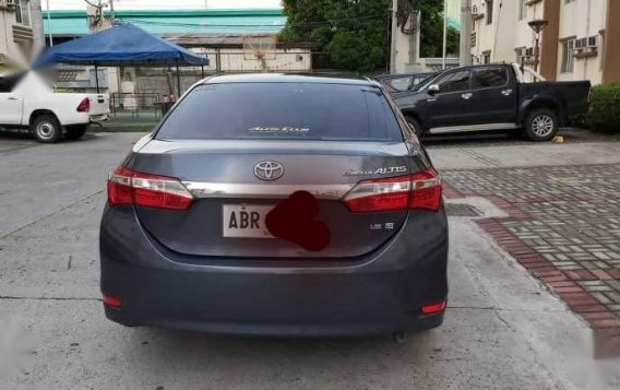 Grey Toyota Corolla Altis 2015 for sale in Lingayen-5