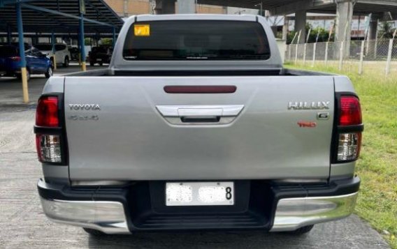 Silver Toyota Hilux 2019 for sale in Automatic-7