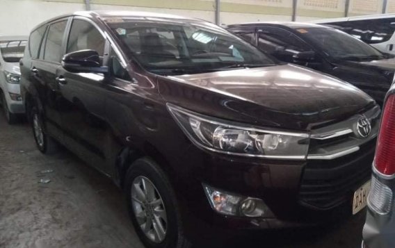 Red Toyota Innova 2018 for sale in Quezon