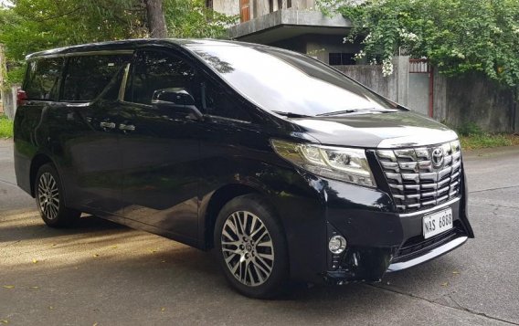 Black Toyota Alphard 2017 for sale in Las Pinas-2