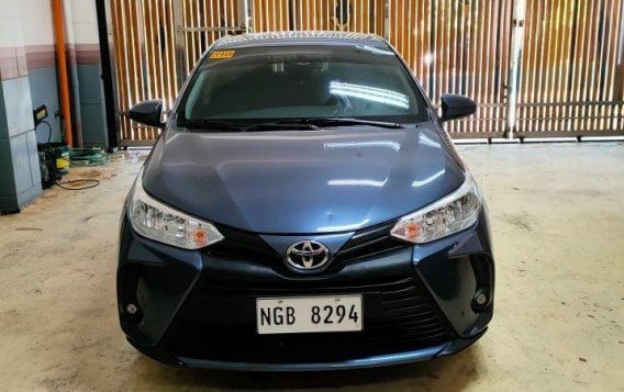 Selling Blue Toyota Vios 2021 in Quezon-7