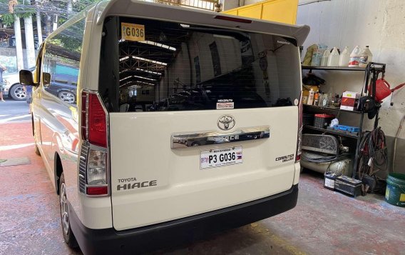 Pearl White Toyota Hiace 2019 for sale in Manual-2
