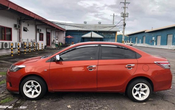 Orange Toyota Vios 2015 for sale in Automatic-4