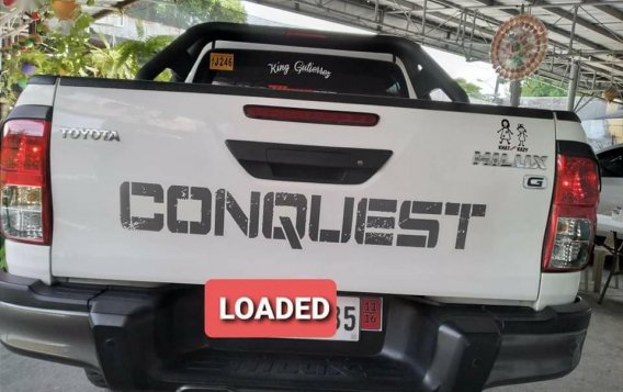 Pearl White Toyota Conquest 2018 for sale in Las Piñas-4