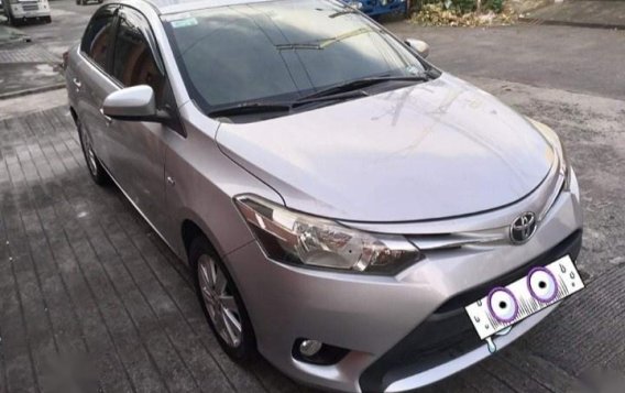 brightsilver Toyota Vios 2014 for sale in San Juan-1