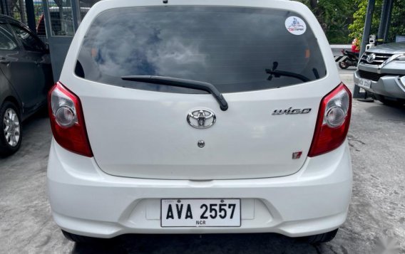 White Toyota Wigo 2015 for sale in Manual-4