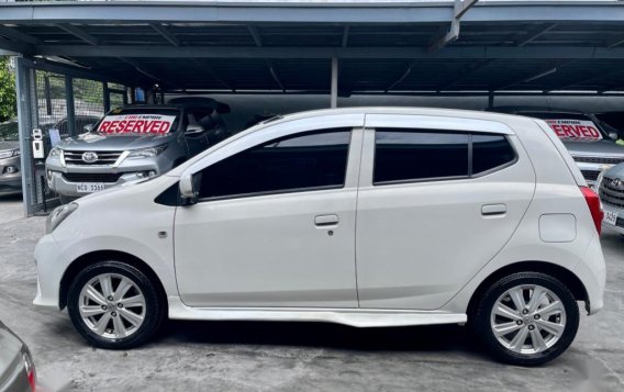 White Toyota Wigo 2015 for sale in Manual-2