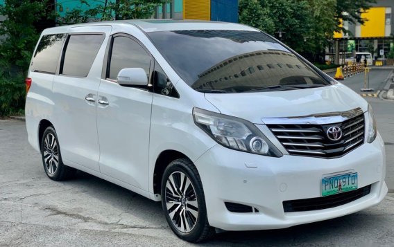 Selling Pearl White Toyota Alphard 2011 in Pasig-0