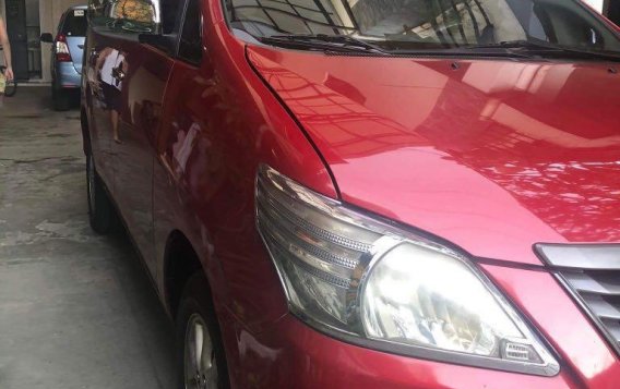 Selling Red Toyota Innova 2013 in Pasig-5