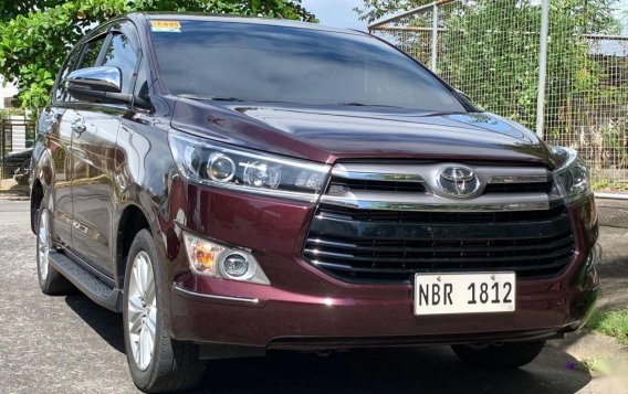 Red Toyota Innova 2018 for sale in Automatic