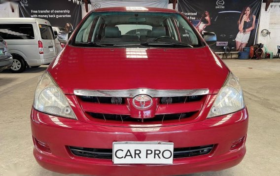 Selling Red Toyota Innova 2005 in San Fernando-1