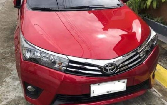 Red Toyota Corolla Altis 2014 for sale in Automatic-2