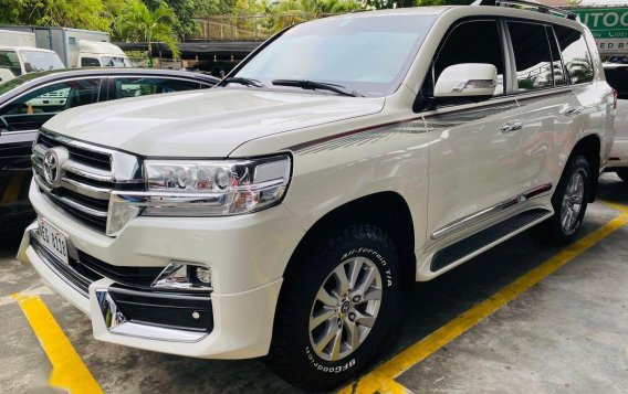 Pearl White Toyota Land Cruiser 2021 for sale in Manila-1