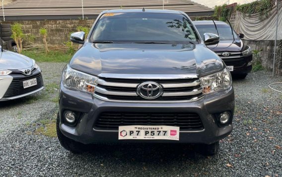 Grey Toyota Hilux 2020 for sale in Quezon City-1