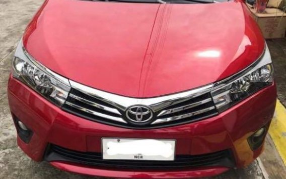 Red Toyota Corolla Altis 2014 for sale in Automatic-0